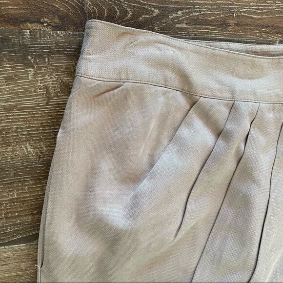 Sine Tailored Curved Pleated Front Skirt Size 2 - Picture 3 of 10